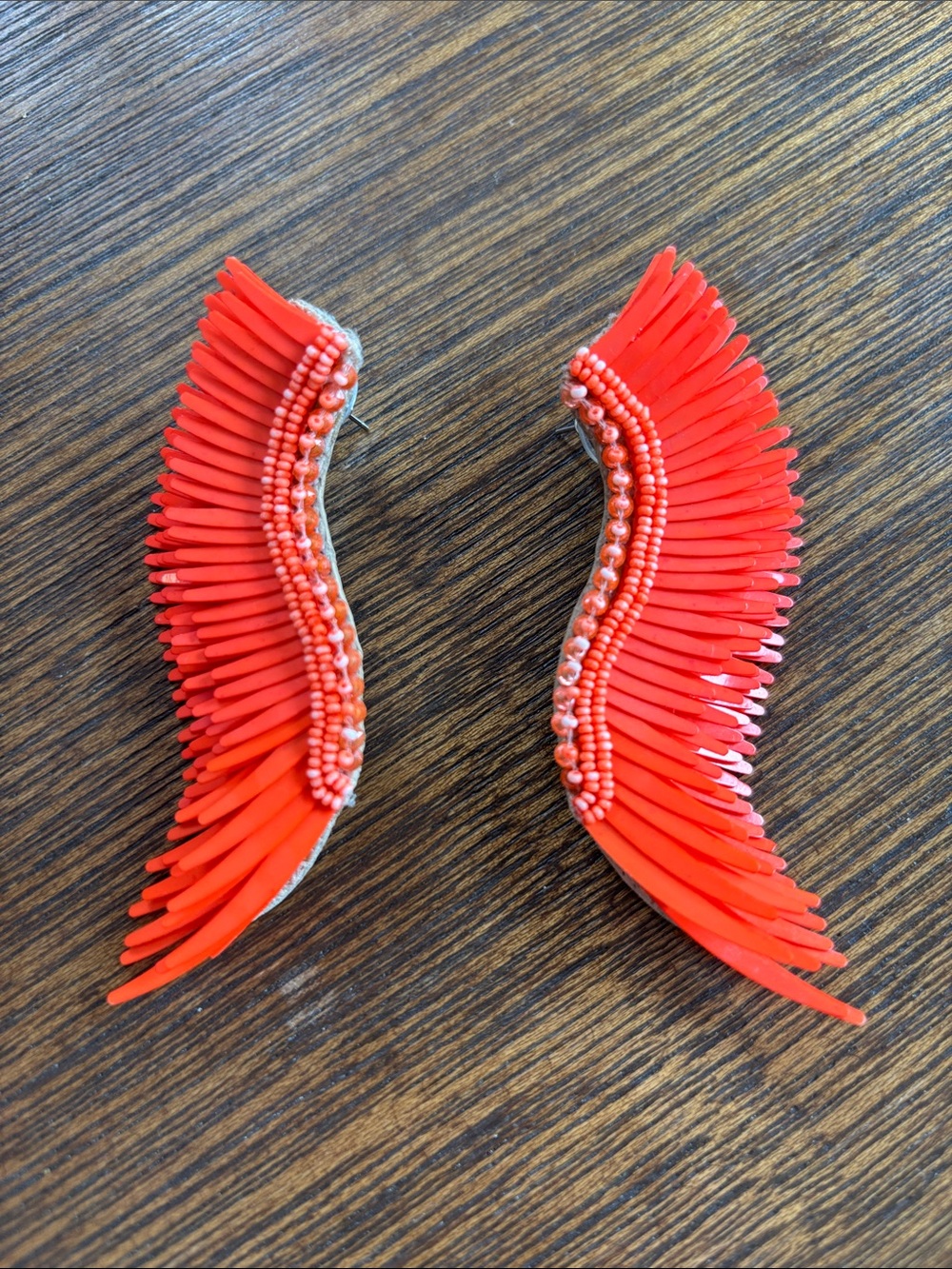 Mignonne Gavigan Orange Madeline earrings